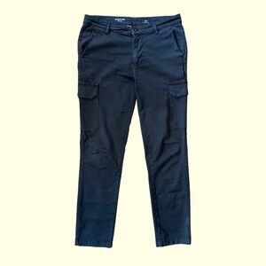 Men’s AG Adriano Goldschmied The Tellis Cargo Slim Cargo Size 32 Black